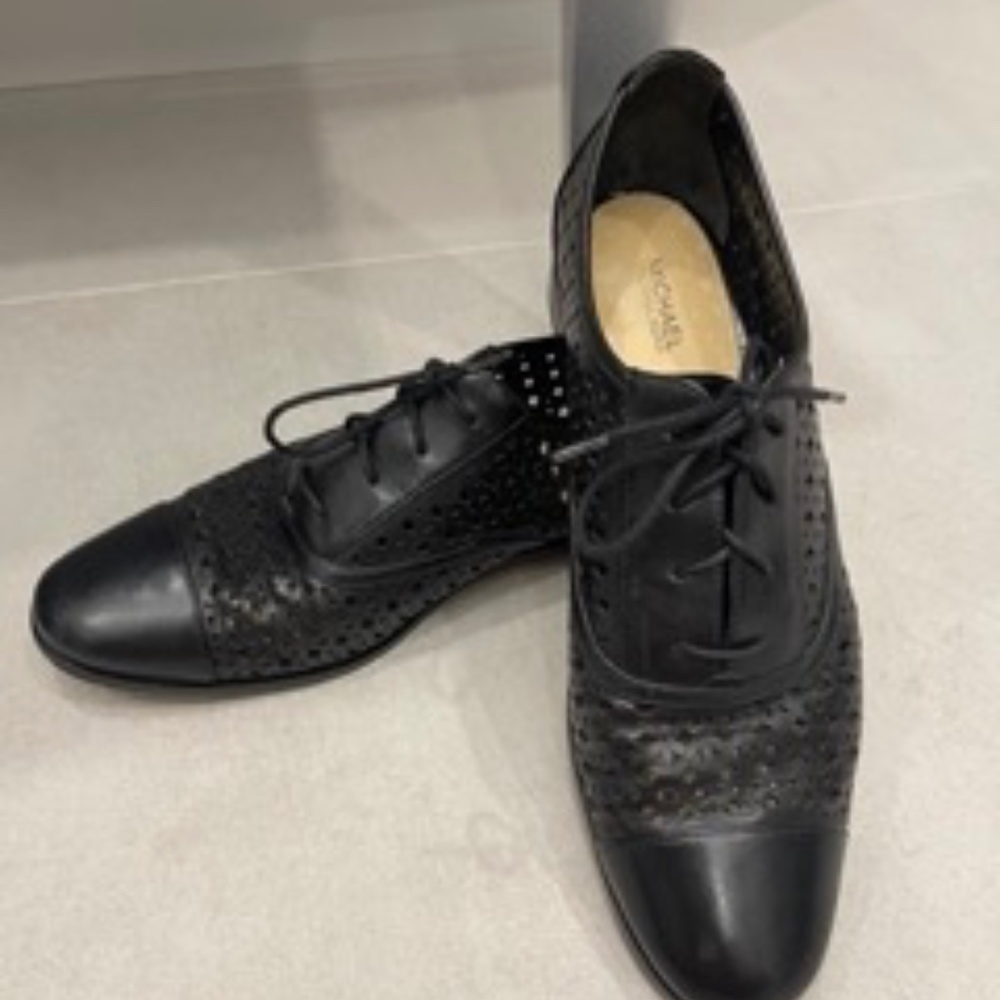 Michael Kors Laser Cut Oxfords